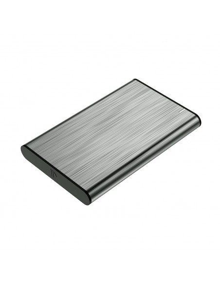 AISENS Caja Externa 2.5" ASE-2525GR 9.5mm SATA A USB 3.0   USB 3.1 Gen1, Gris