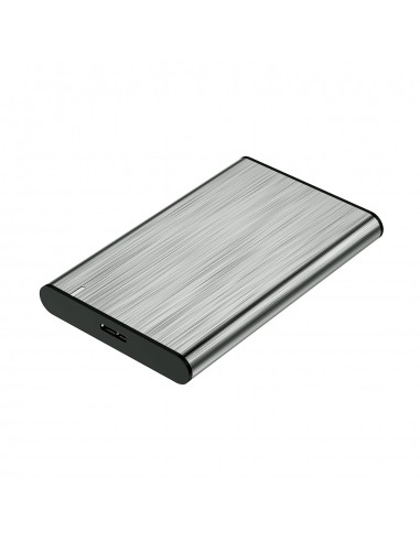 AISENS Caja Externa 2.5" ASE-2525GR 9.5mm SATA A USB 3.0   USB 3.1 Gen1, Gris