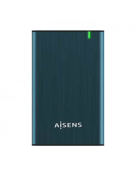AISENS Caja Externa 2.5" ASE-2525PB 9.5 mm SATA A USB 3.0 USB 3.1 Gen1, Azul Pacifico AISENS Caja Externa 2.5" ASE-2525PB 9.5 mm SATA A USB 3.0 USB 3.1 Gen1, Azul Pacifico
