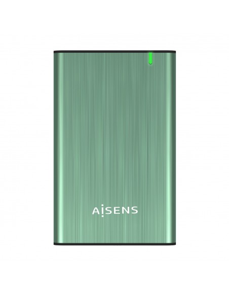 AISENS Caja Externa 2.5" ASE-2525SGN 9.5 mm SATA A USB 3.0 USB 3.1 Gen1, Verde Primavera AISENS Caja Externa 2.5" ASE-2525SGN 9.5 mm SATA A USB 3.0 USB 3.1 Gen1, Verde Primavera