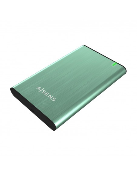 AISENS Caja Externa 2.5" ASE-2525SGN 9.5 mm SATA A USB 3.0 USB 3.1 Gen1, Verde Primavera AISENS Caja Externa 2.5" ASE-2525SGN 9.5 mm SATA A USB 3.0 USB 3.1 Gen1, Verde Primavera