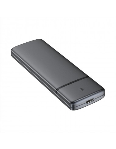 AISENS Caja Externa M.2 (NGFF) ASM2-002G SATA NVME a USB3.1 USB3.2 GEN2, Gris