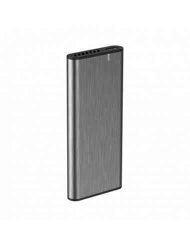 AISENS Caja Externa M.2 (NGFF) ASM2-007GRY SATA A USB3.1 Gen1, Gris