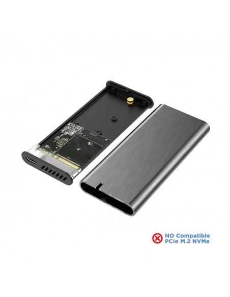 AISENS Caja Externa M.2 (NGFF) ASM2-007GRY SATA A USB3.1 Gen1, Gris AISENS Caja Externa M.2 (NGFF) ASM2-007GRY SATA A USB3.1 Gen1, Gris