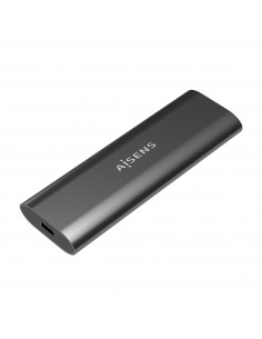 AISENS ASM2-015GR caja para disco duro externo Caja externa para unidad de estado sólido (SSD) Gris M.2
