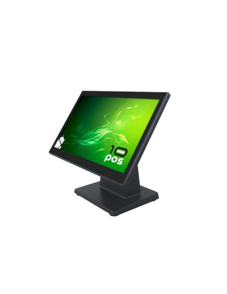 10POS AT-16W Todo-en-Uno 2 GHz 39,6 cm (15.6") 1368 x 766 Pixeles Pantalla táctil Negro