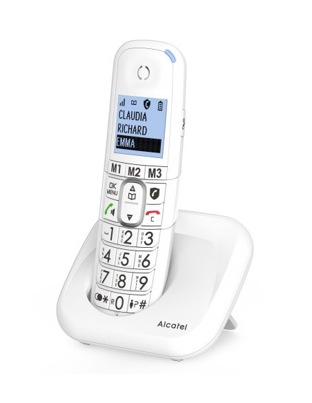 Alcatel XL785 Teléfono DECT analógico Identificador de llamadas Blanco