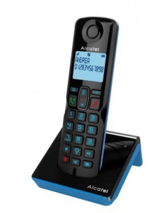 Alcatel S280 SOLO BLUE Teléfono DECT Identificador de llamadas Negro, Azul