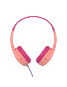 Belkin SoundForm Mini Auriculares Alámbrico Diadema Llamadas Música Deporte Uso diario Rosa