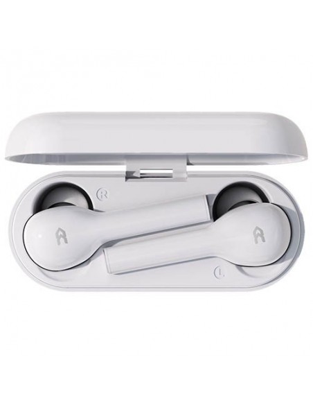 Avenzo AV-TW5004W auricular y casco Auriculares Inalámbrico y alámbrico Dentro de oído Llamadas Música Bluetooth Blanco