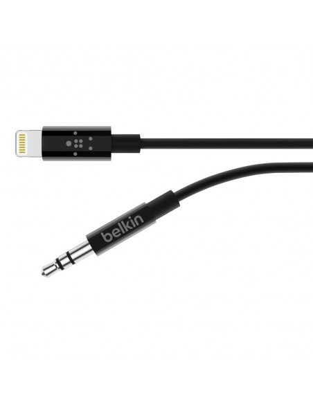 Belkin AV10172BT03-BLK cable de audio 0,9 m 3,5mm Negro