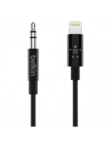 Belkin AV10172BT06-BLK cable de audio 1,8 m 3,5mm Negro