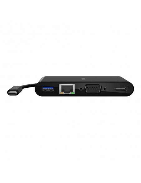 Belkin AVC004BTBK base para portátil y replicador de puertos USB 3.2 Gen 1 (3.1 Gen 1) Type-C Negro