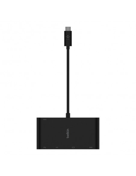 Belkin AVC004BTBK base para portátil y replicador de puertos USB 3.2 Gen 1 (3.1 Gen 1) Type-C Negro