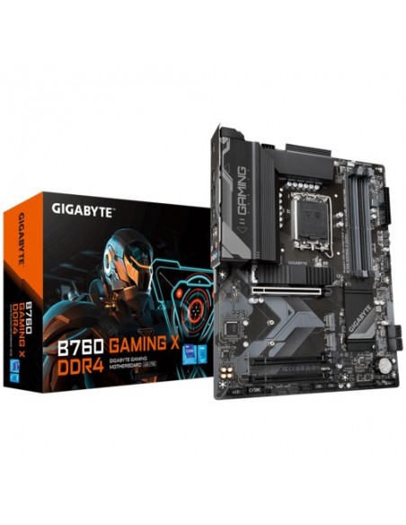 Gigabyte B760 GAMING X DDR4 placa base Intel B760 Express LGA 1700 ATX Gigabyte B760 GAMING X DDR4 placa base Intel B760 Express LGA 1700 ATX