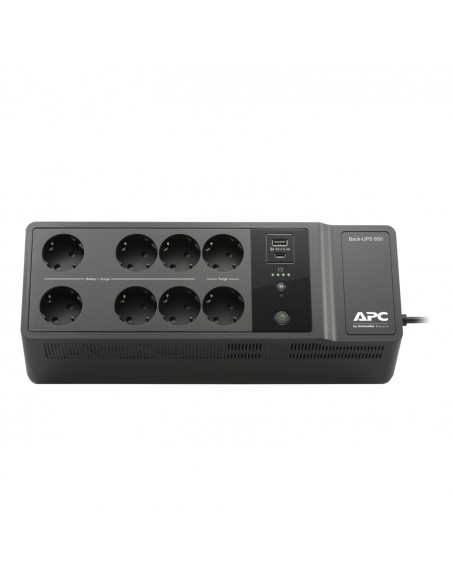 APC BE850G2-SP sistema de alimentación ininterrumpida (UPS) En espera (Fuera de línea) o Standby (Offline) 0,85 kVA 520 W 8