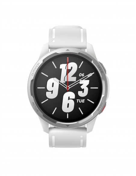 Xiaomi Watch S1 Active 3,63 cm (1.43") AMOLED 46 mm Digital 466 x 466 Pixeles Pantalla táctil Plata Wifi GPS (satélite)