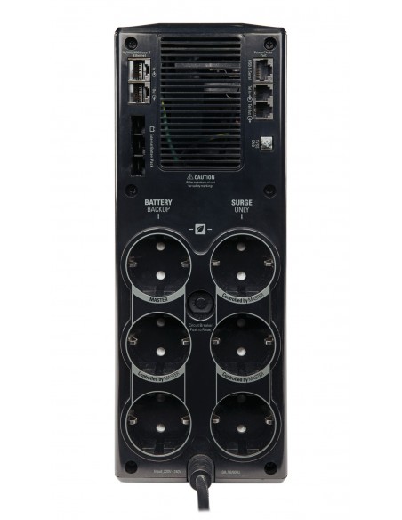 APC Back-UPS Pro sistema de alimentación ininterrumpida (UPS) Línea interactiva 1,5 kVA 865 W 6 salidas AC