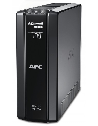 APC Back-UPS Pro sistema de alimentación ininterrumpida (UPS) Línea interactiva 1,5 kVA 865 W 10 salidas AC