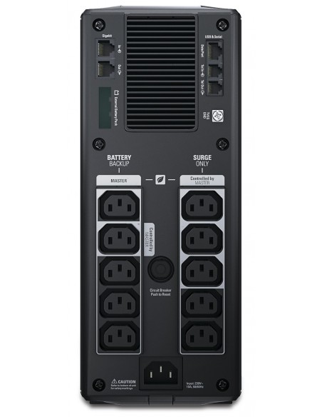 APC Back-UPS Pro sistema de alimentación ininterrumpida (UPS) Línea interactiva 1,5 kVA 865 W 10 salidas AC
