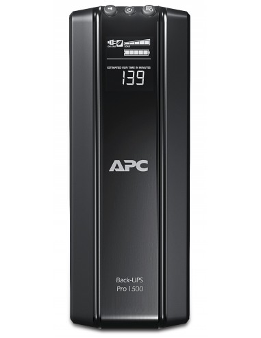 APC Back-UPS Pro sistema de alimentación ininterrumpida (UPS) Línea interactiva 1,5 kVA 865 W 10 salidas AC