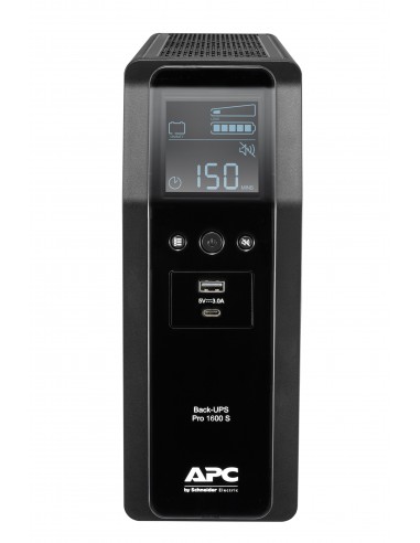 APC BR1600SI sistema de alimentación ininterrumpida (UPS) Línea interactiva 1,6 kVA 960 W 8 salidas AC