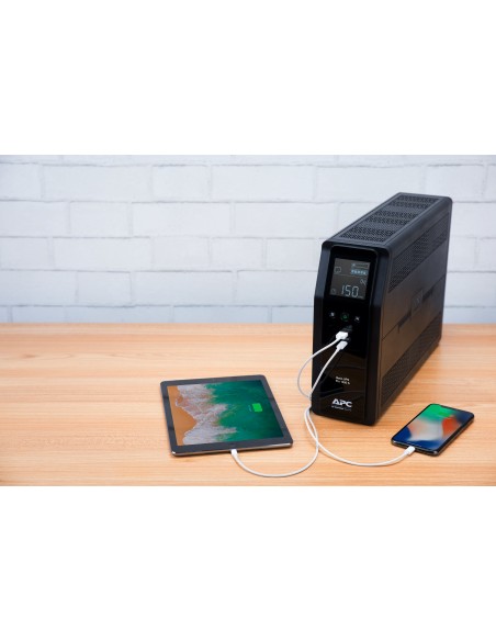 APC BR1600SI sistema de alimentación ininterrumpida (UPS) Línea interactiva 1,6 kVA 960 W 8 salidas AC