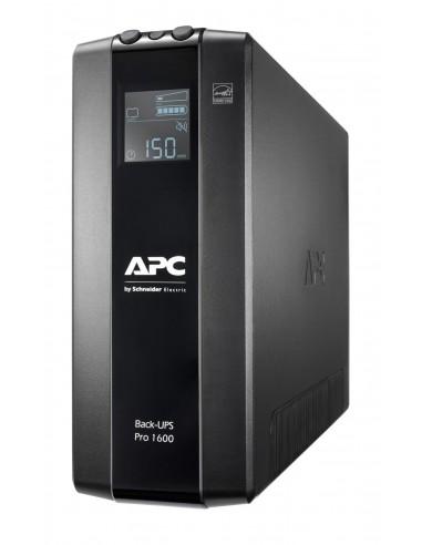 APC BR1600MI sistema de alimentación ininterrumpida (UPS) Línea interactiva 1,6 kVA 960 W 8 salidas AC