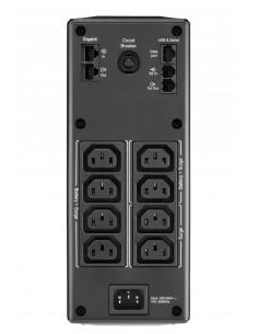 APC BR1600MI sistema de alimentación ininterrumpida (UPS) Línea interactiva 1,6 kVA 960 W 8 salidas AC 2