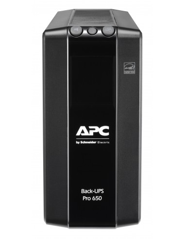 APC BR650MI sistema de alimentación ininterrumpida (UPS) Línea interactiva 0,65 kVA 390 W 6 salidas AC