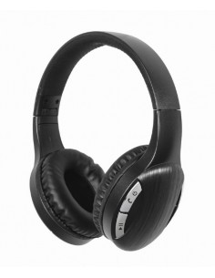 Gembird BTHS-01-BK auricular y casco Auriculares Inalámbrico y alámbrico Diadema Llamadas Música MicroUSB Bluetooth Negro