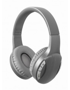 Gembird BTHS-01-SV auricular y casco Auriculares Inalámbrico y alámbrico Diadema Llamadas Música MicroUSB Bluetooth Plata