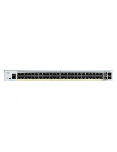 Cisco Catalyst C1000-48P-4X-L switch Gestionado L2 Gigabit Ethernet (10 100 1000) Energía sobre Ethernet (PoE) Gris