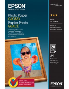Epson Photo Paper Glossy - A4 - 20 Hojas