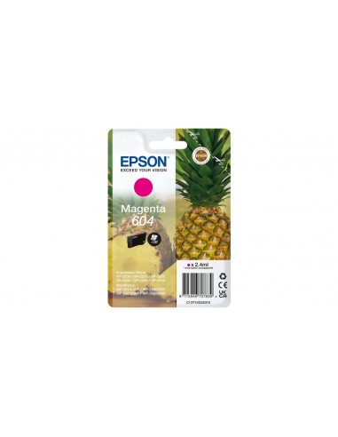 Epson 604 cartucho de tinta 1 pieza(s) Compatible Rendimiento estándar Magenta