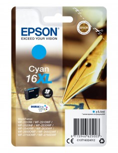 Epson Pen and crossword Cartucho 16XL cian