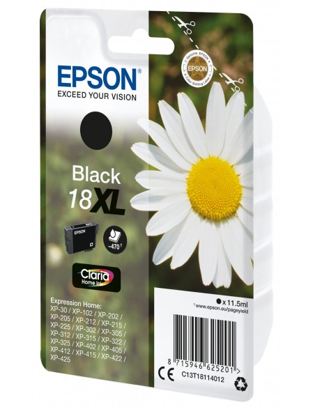 Epson Daisy Cartucho 18XL negro