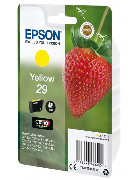 Epson Strawberry Singlepack Yellow 29 Claria Home Ink
