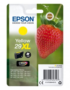 Epson Strawberry Singlepack Yellow 29XL Claria Home Ink