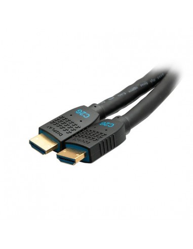 C2G Cable HDMI® activo ultra flexible de alta velocidad con serie de rendimiento , 4K 60 Hz, para instalación en pared y con