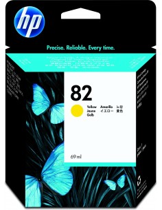 HP Cartucho de tinta DesignJet 82 amarillo de 69 ml