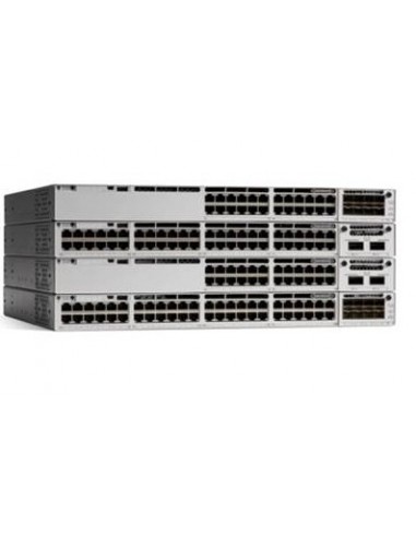 Cisco Catalyst C9300-48P-E switch Gestionado L2 L3 Gigabit Ethernet (10 100 1000) Energía sobre Ethernet (PoE) Gris