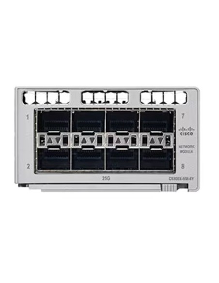Cisco C9300X-NM-8Y módulo conmutador de red 10 Gigabit Ethernet, Gigabit Ethernet