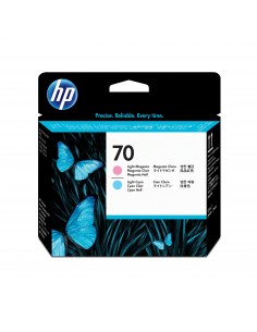 HP Cabezal de impresión DesignJet 70 magenta claro cian claro