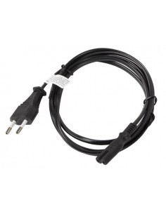 Lanberg CA-C7CA-10CC-0030-BK cable de transmisión Negro 3 m C7 acoplador CEE7 16 2
