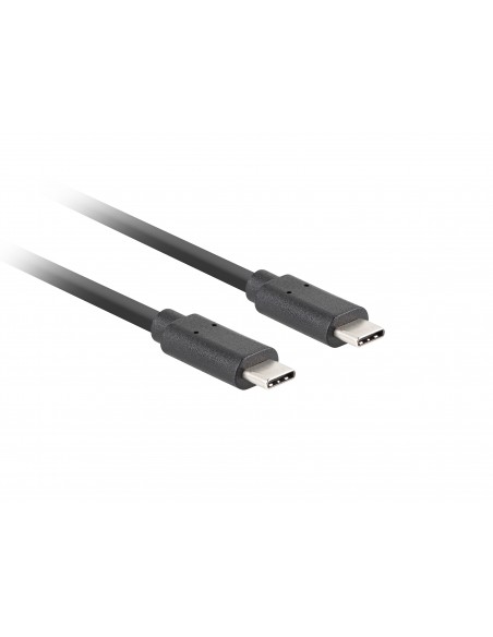 Lanberg CA-CMCM-32CU-0018-BK cable USB 1,8 m USB 3.2 Gen 2 (3.1 Gen 2) USB C Negro