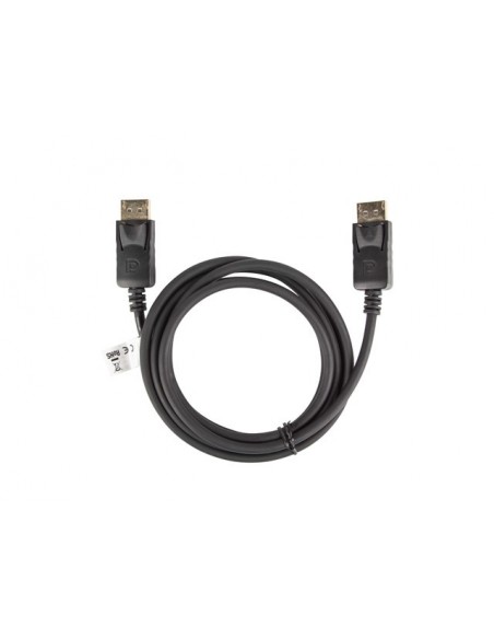 Lanberg CA-DPDP-10CC-0018-BK cable DisplayPort 1,8 m Negro