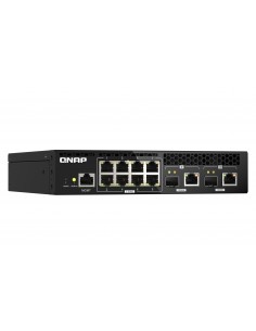 QNAP QSW-M2108R-2C switch Gestionado L2 2.5G Ethernet (100 1000 2500) Energía sobre Ethernet (PoE) Negro 2