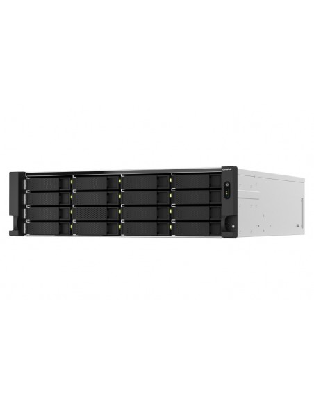 QNAP TS-h2287XU-RP NAS Bastidor (3U) Ethernet Negro, Blanco E-2336