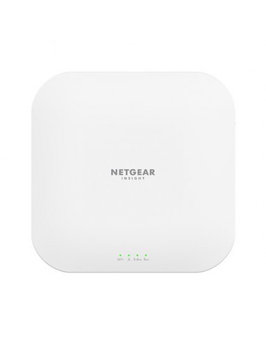 NETGEAR Insight Cloud Managed WiFi 6 AX3600 Dual Band Access Point (WAX620) 3600 Mbit s Blanco Energía sobre Ethernet (PoE)